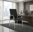 Modern Office Visitor Chairs - Black - 2