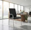 Modern Office Visitor Chairs - Black - 3
