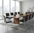 Modern Office Visitor Chairs - Black - 4
