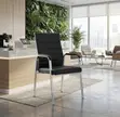 Modern Office Visitor Chairs - Black - 5