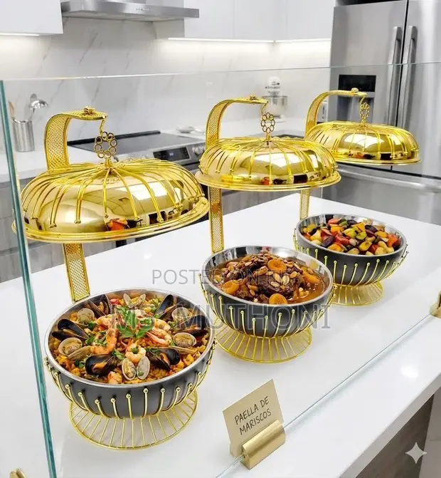 Chafing Dish ya Kifahari ya Lita 8.0 Inaning'inia - 1