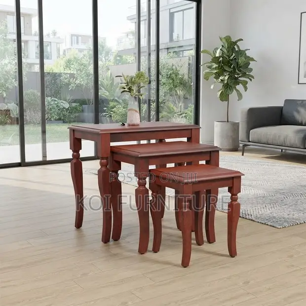Triplet Mahogany Home Office Coffee Table - 1