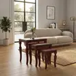 Triplet Mahogany Home Office Coffee Table - 2