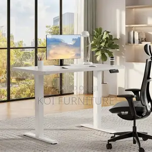 Smartened Electric Adjustable Height Desk 1.8M White