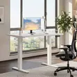 Smartened Electric Adjustable Height Desk 1.8M White - 2