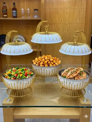 8L Aesthetic Chafing Dishes with Hanging Lid