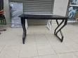 Black Metallic Frame Office Desk - 1.2m - 1