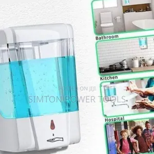 Wall-Mounted Automatic Hand Sanitizer/Soap Dispenser (700ml)