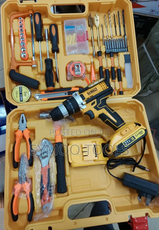Brand New 21V Cordless Drill Tool Kit - 1