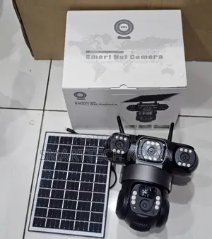 4G Triple Lens Solar CCTV Camera