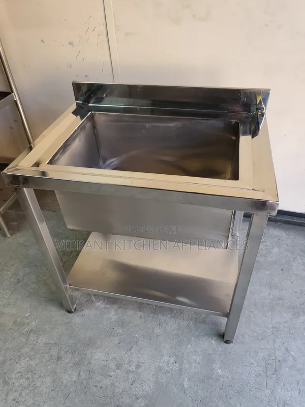 Commercial Single Bowl Kitchen Sink - 1