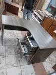 Custom L-Shaped Home Study Desk - 140cm - 3