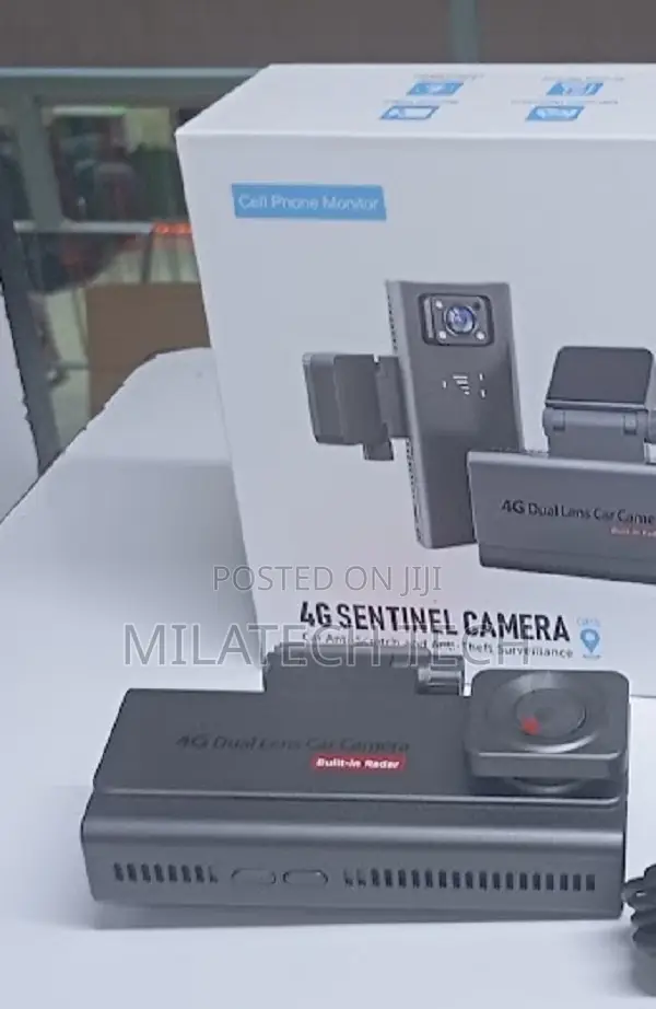 UBox 4G Sentinel Dual Lens Dash Cam - 1