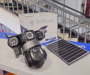 Solar 4G Triple Lens PTZ CCTV Camera