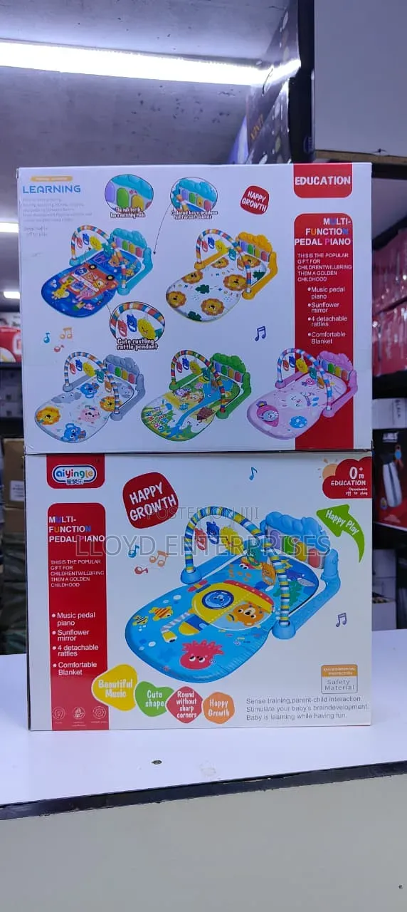 Aiyingle Multi-Function Pedal Piano Play Mat - 1
