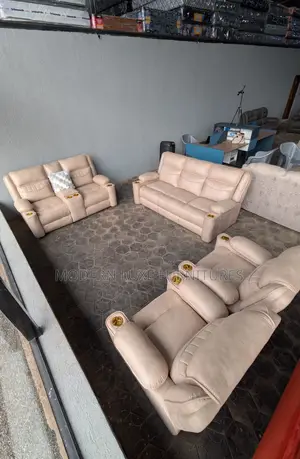 Grandé Touch 7 Seater Semi Recliner Sofa