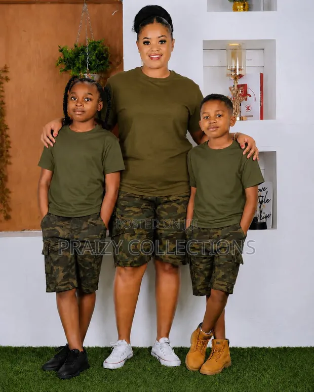 Kids Combat Short Set (T-shirt + Shorts) - 1
