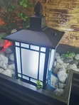 Black Outdoor Wall Lantern | Gate, Compound & Garden Light - 3