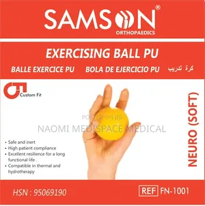 Samson Exercise Ball / Squeeze Ball for Hand Rehabilitation