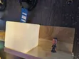 Modern Wooden Wall Shelf Light | LED Lamp & Display - 3