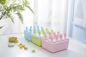 8 Grid Reusable Popsicle Molds / Ice Cream Maker