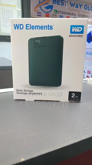 WD Elements 2TB External Hard Drive