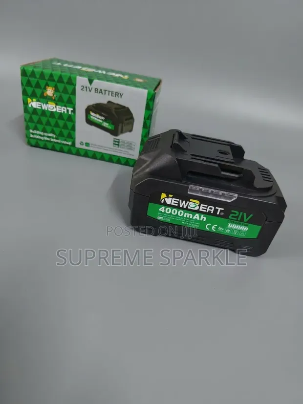 Newbeat 21V 4000mAh Lithium-Ion Cordless Power Tool Battery Pack - 1