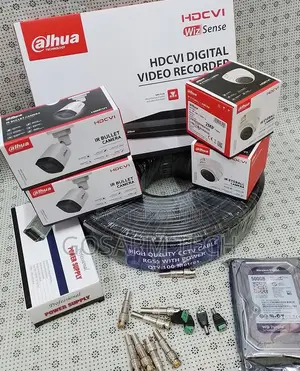 Dahua 4-Camera CCTV Kit (2MP Full HD)