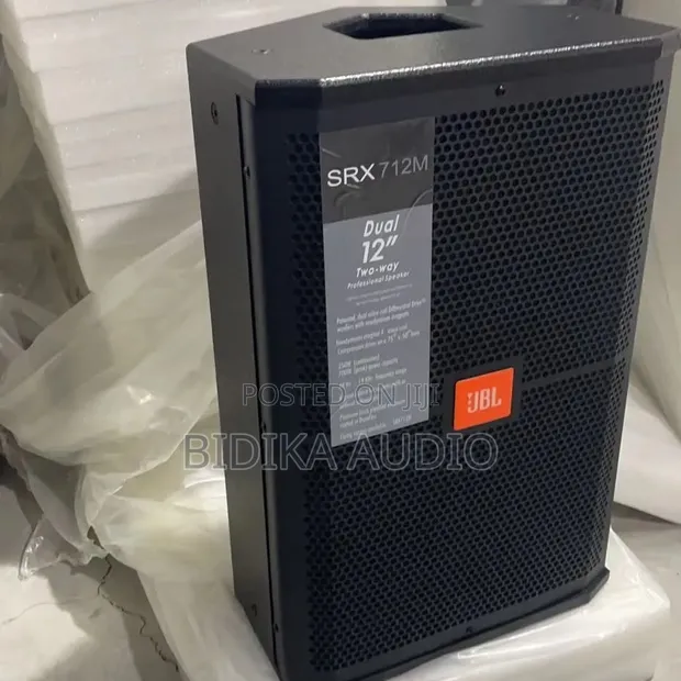 JBL SRX712M Passive 12" Two-Way Loudspeaker / Stage Monitor - 1