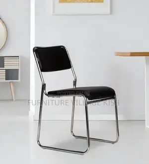 Black Catalina Visitors Armless Chair