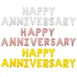 Bango la Foil "Happy Anniversary" - 2