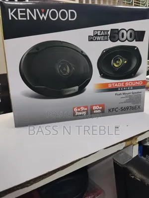 Kenwood KFC-S6976EX 6x9" 3-Way Car Speakers