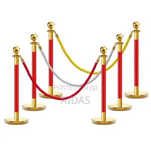 VIP Stanchion Rental with Red Velvet Ropes