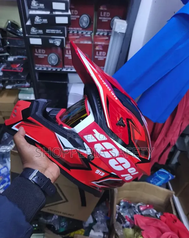 Rugged Off-Road Motocross Helmets - 1