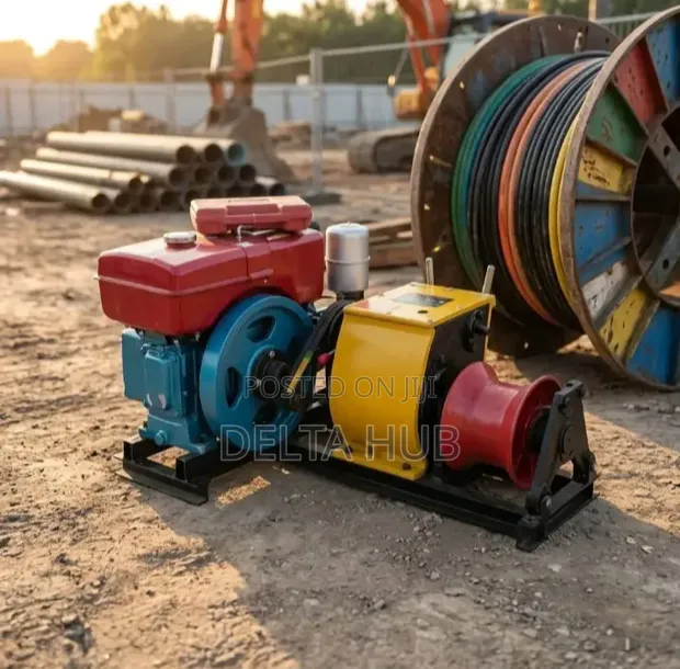 Original Diesel Pulling Winch - 1