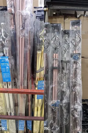 Modern Dual Track Adjustable Curtain Pole