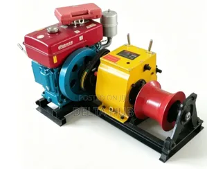 Brand New Construction Winch - Diesel Single Drum