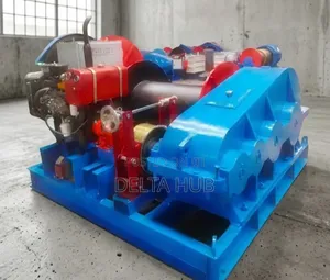 Single Drum Diesel Construction Winch