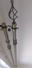 Complete Adjustable Curtain Rod Set (Brand New) - 1