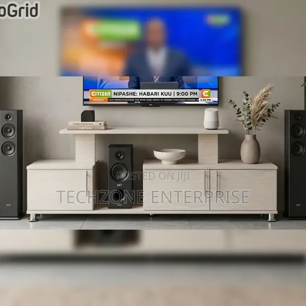 Istanbul 4ft TV Stand - Black Cherry - 1