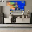 Istanbul 4ft TV Stand - Black Cherry - 2