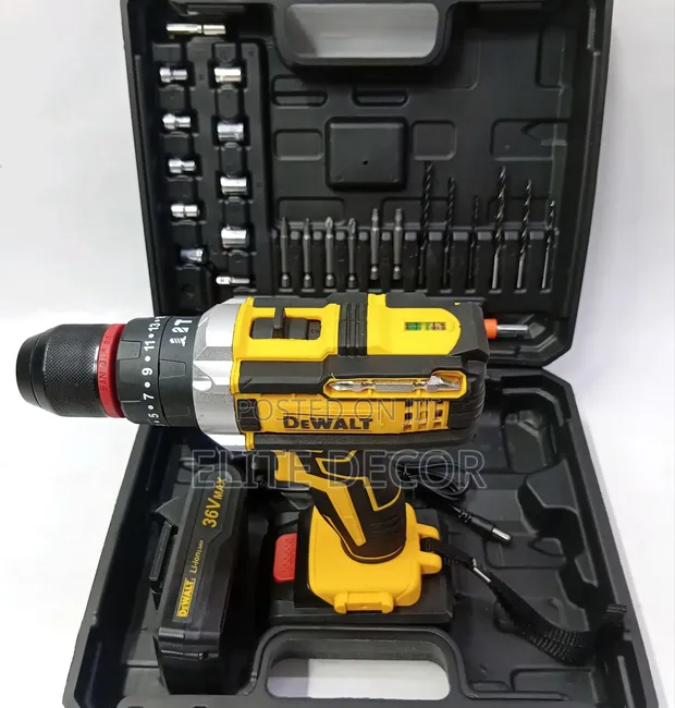 DeWalt 36V Brushless Cordless Drill - 1
