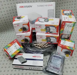 Hikvision 8-Channel DVR CCTV Kit with 8 ColorVu Cameras
