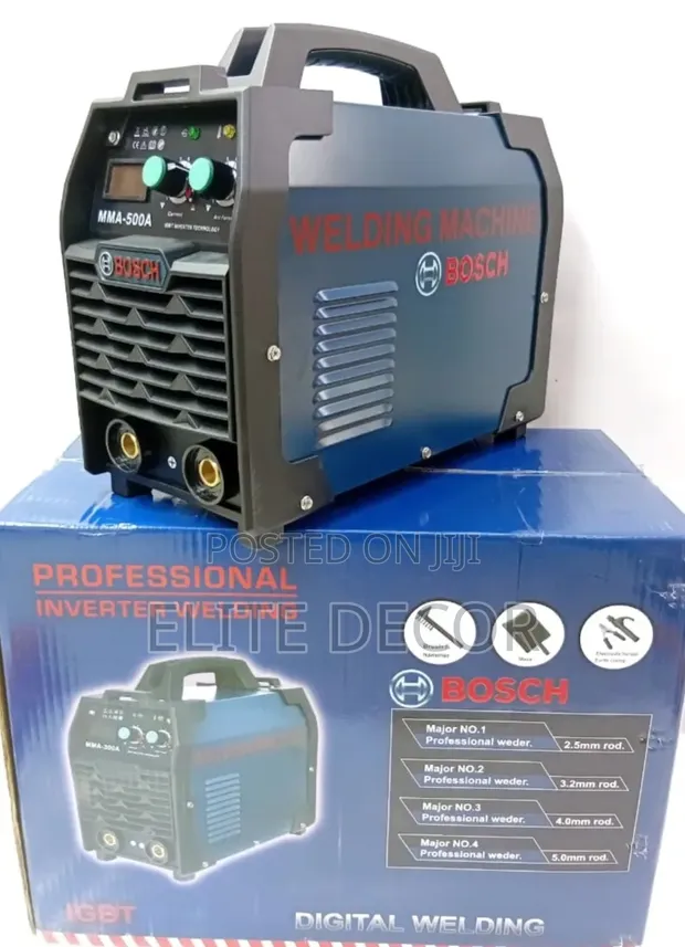 Bosch 500A Heavy-Duty Inverter Welding Machine - 1