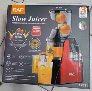 Raf Slow Juicer Mpya Kabisa
