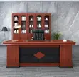 Executive Mahogany L-Shaped 1800mm Office Desk - 5