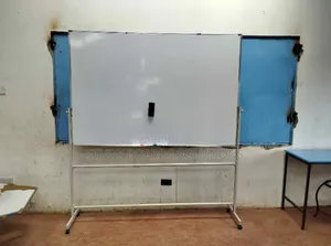 150cm x 120cm Whiteboard with Mobile Stand