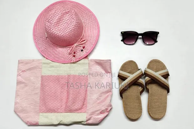 Beach Day Glam 4PC Set - Multicolor - 1