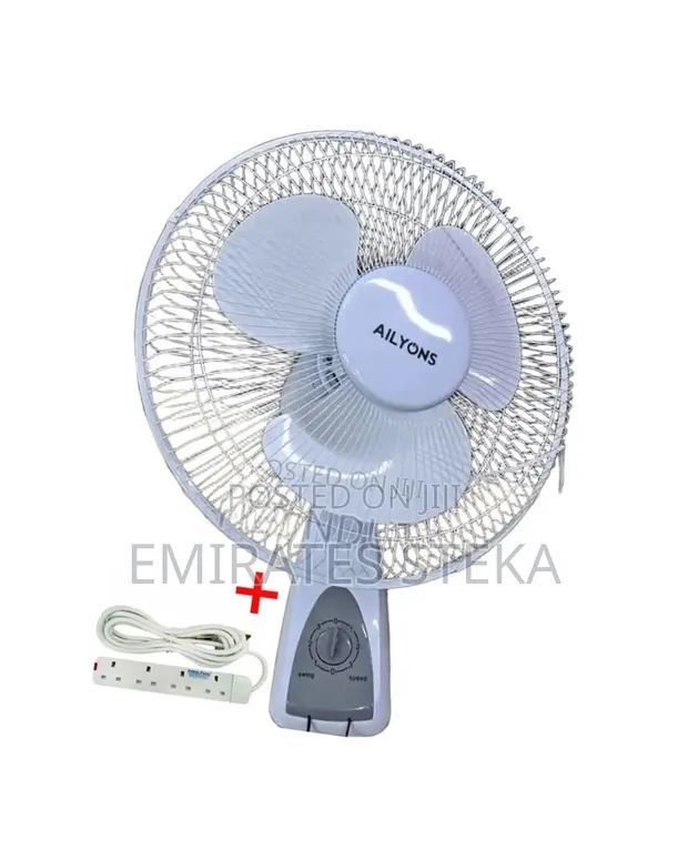 Ailyons 16" Wall Mounted Fan with Extension - 1