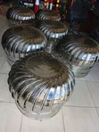 600mm Stainless Steel Roof Ventilator - 2